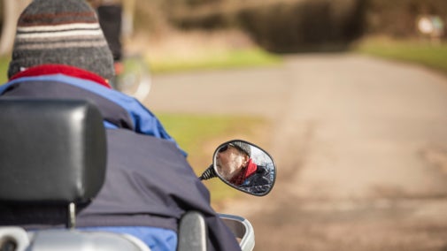 Accessibility mobility scooter